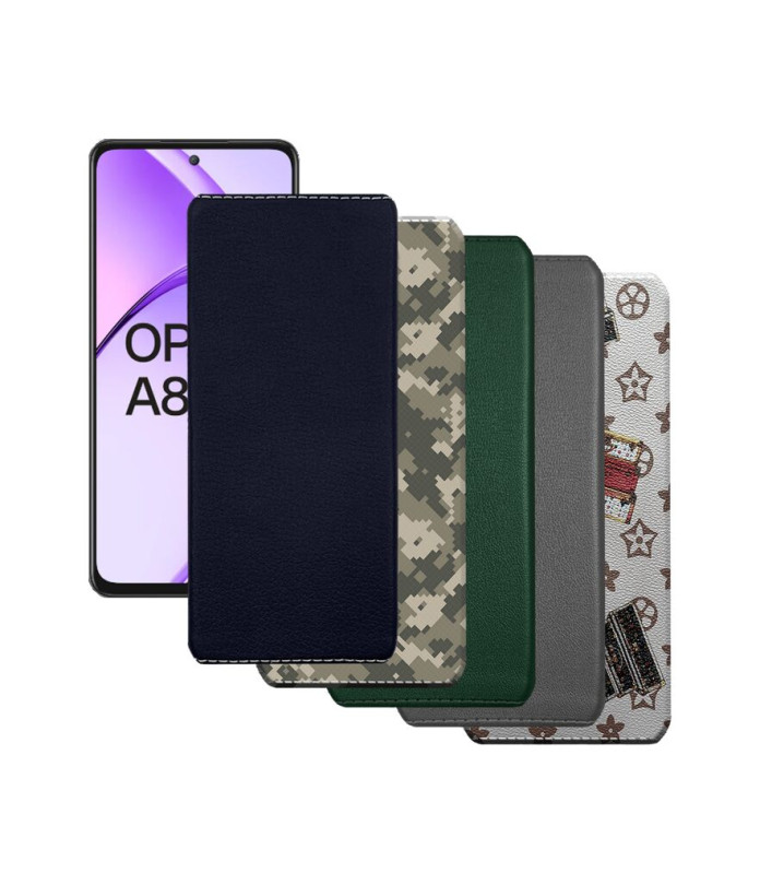 Накладка з екошкіри для телефону OPPO A80