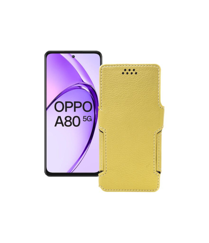 Чохол-книжка з екошкіри для телефону OPPO A80
