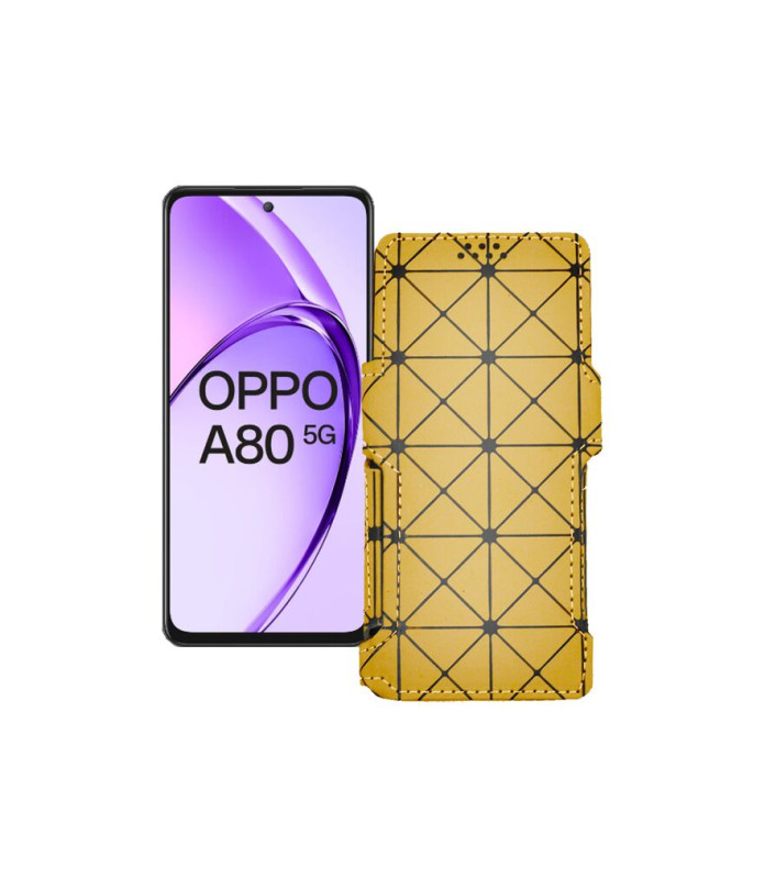 Чохол-книжка з екошкіри для телефону OPPO A80