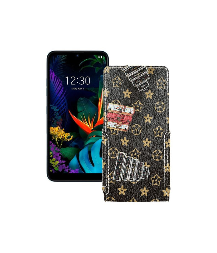 Чохол-флип з екошкіри для телефону LG K50