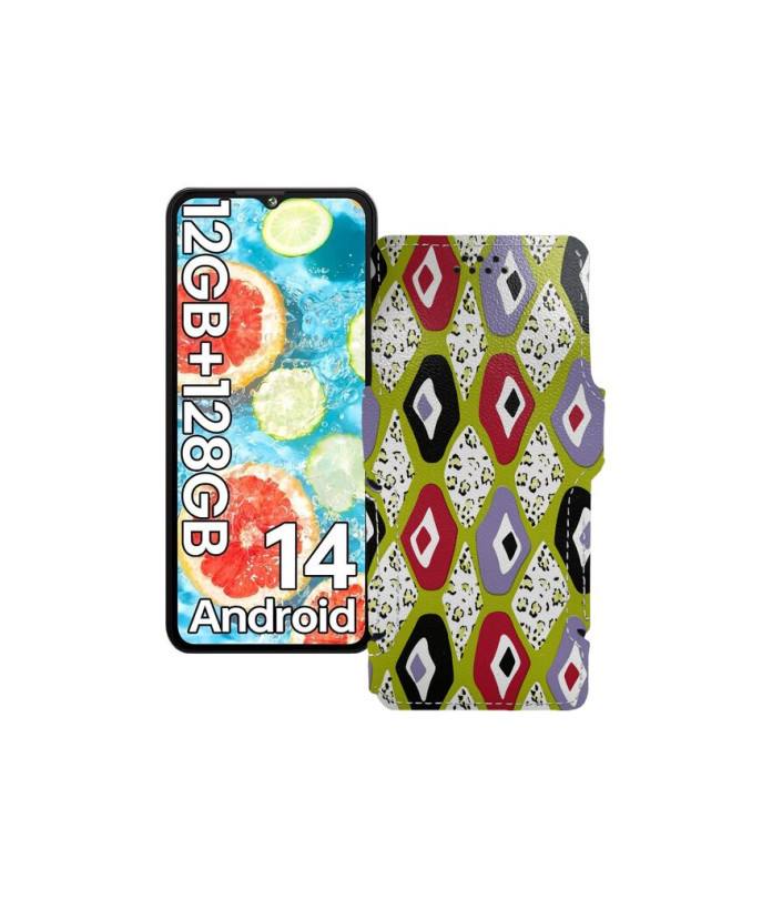 Чохол-книжка з екошкіри для телефону Cubot A10