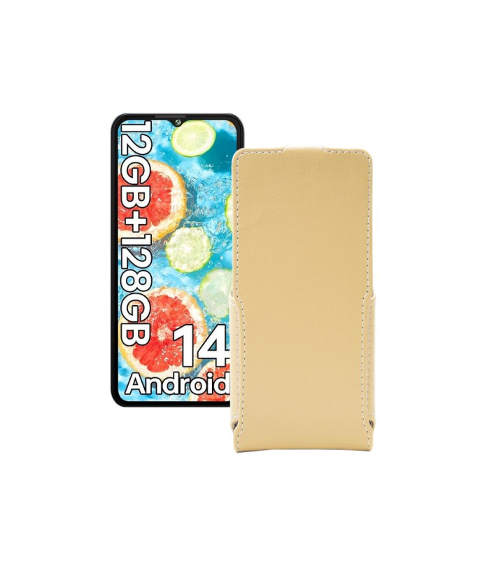 Чохол-флип з екошкіри для телефону Cubot A10