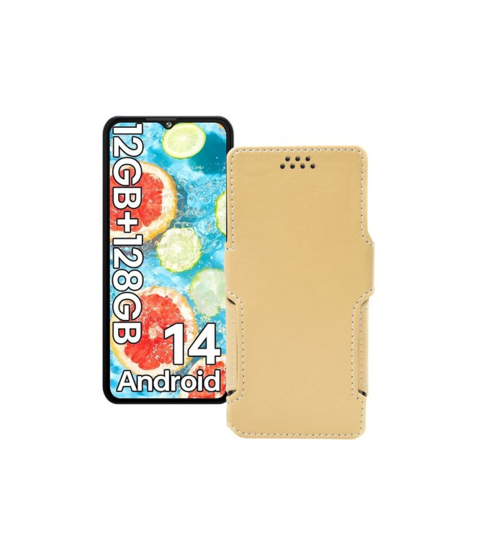 Чохол-книжка з екошкіри для телефону Cubot A10