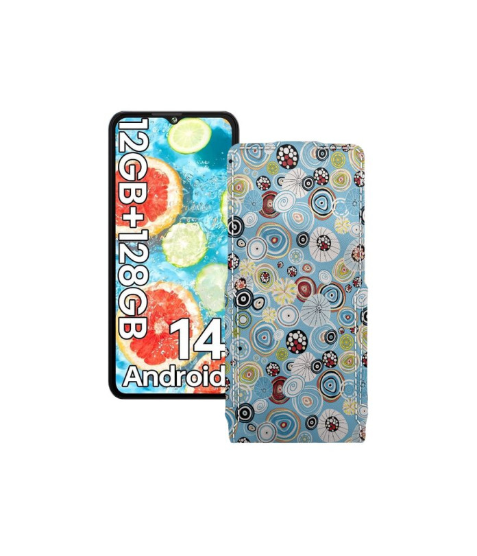 Чохол-флип з екошкіри для телефону Cubot A10