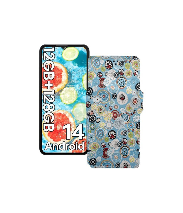 Чохол-книжка з екошкіри для телефону Cubot A10