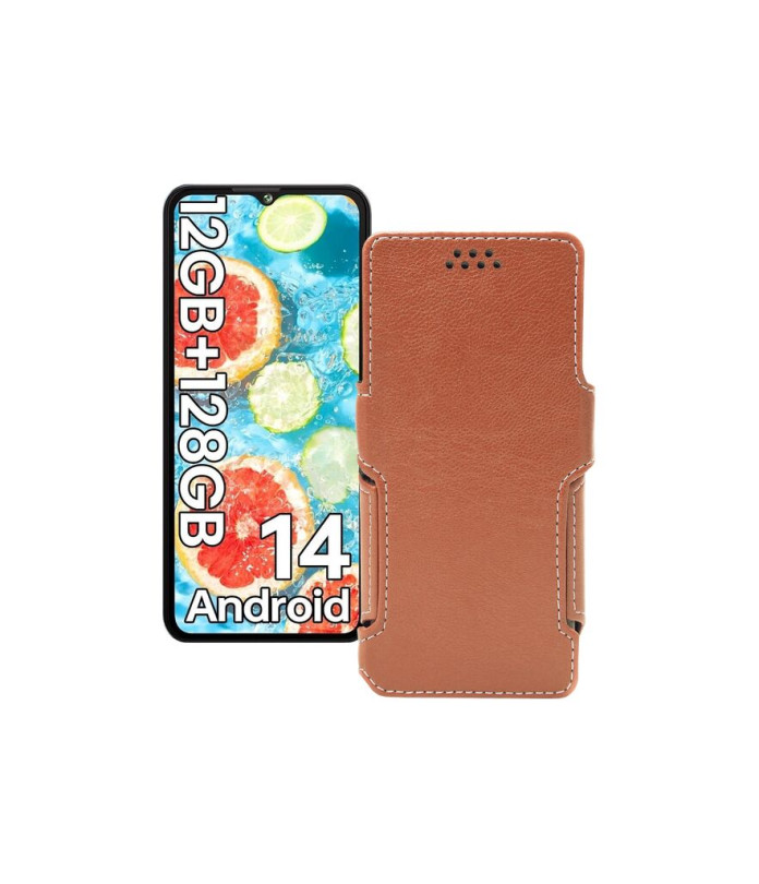 Чохол-книжка з екошкіри для телефону Cubot A10