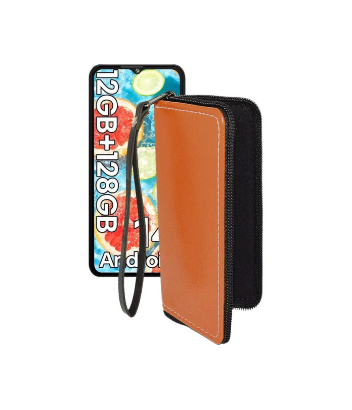 Чохол-гаманець з екошкіри для телефону Cubot A10