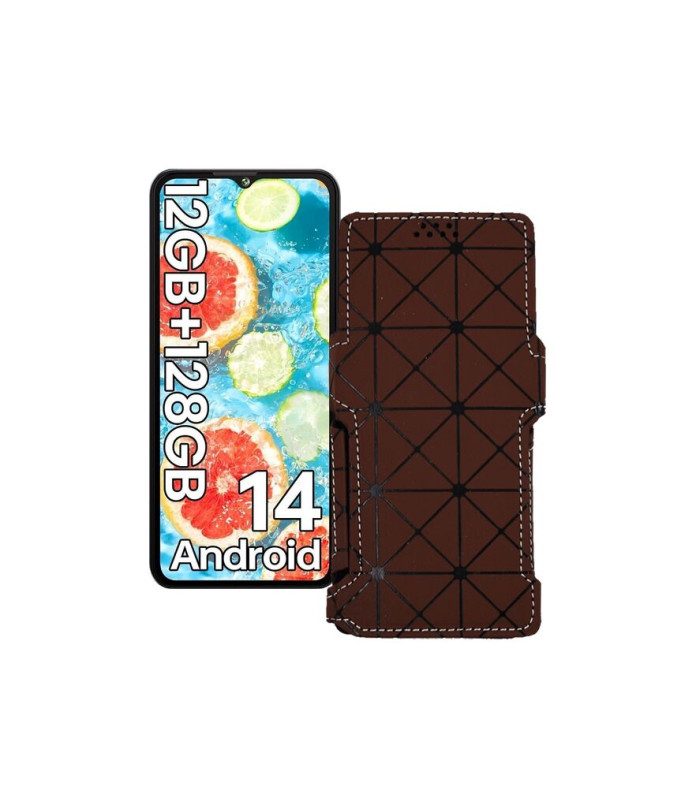 Чохол-книжка з екошкіри для телефону Cubot A10