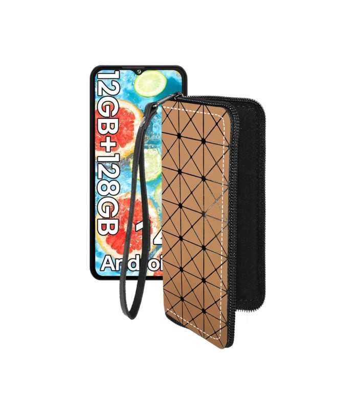 Чохол-гаманець з екошкіри для телефону Cubot A10
