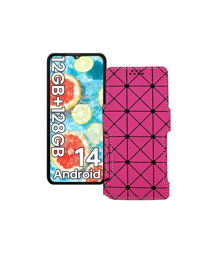 Чохол-книжка з екошкіри для телефону Cubot A10