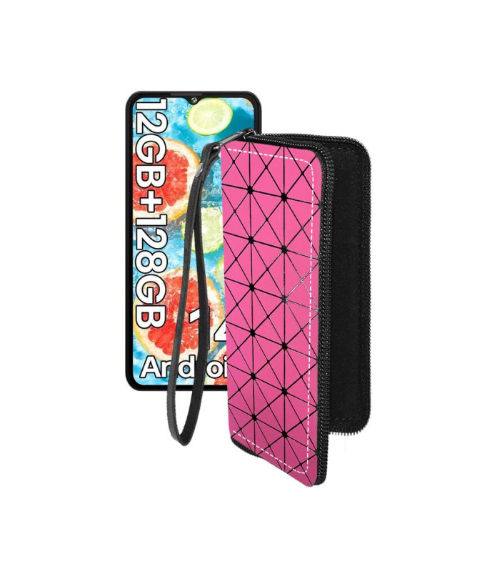 Чохол-гаманець з екошкіри для телефону Cubot A10