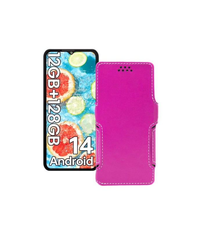 Чохол-книжка з екошкіри для телефону Cubot A10