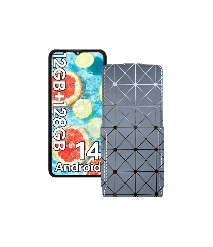 Чохол-флип з екошкіри для телефону Cubot A10