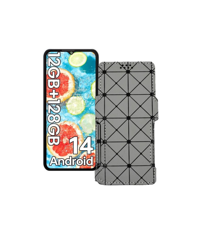 Чохол-книжка з екошкіри для телефону Cubot A10