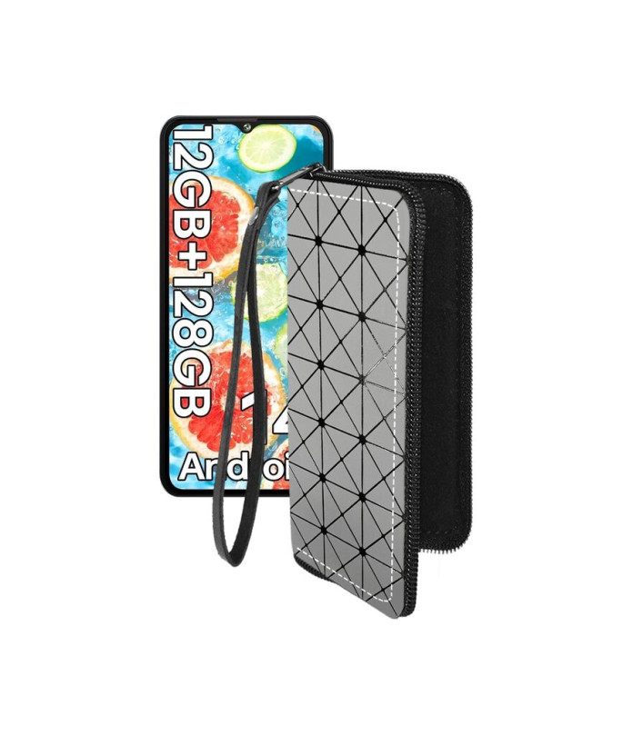 Чохол-гаманець з екошкіри для телефону Cubot A10