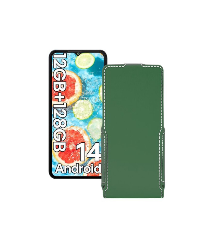 Чохол-флип з екошкіри для телефону Cubot A10