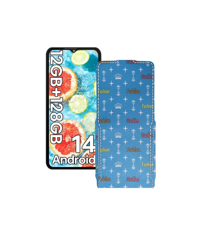 Чохол-флип з екошкіри для телефону Cubot A10