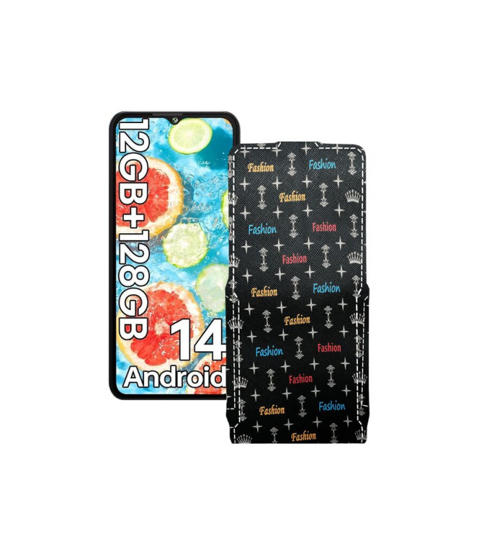 Чохол-флип з екошкіри для телефону Cubot A10