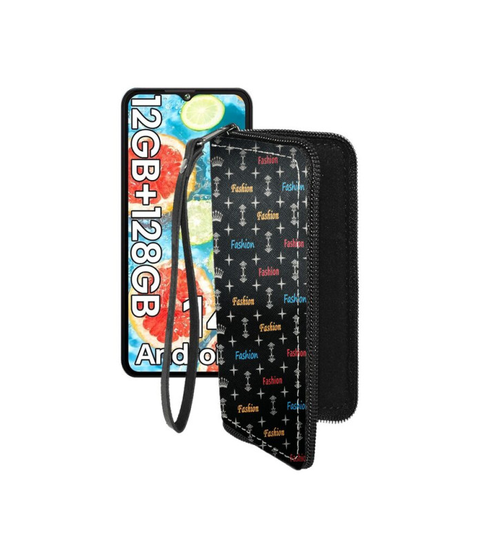 Чохол-гаманець з екошкіри для телефону Cubot A10