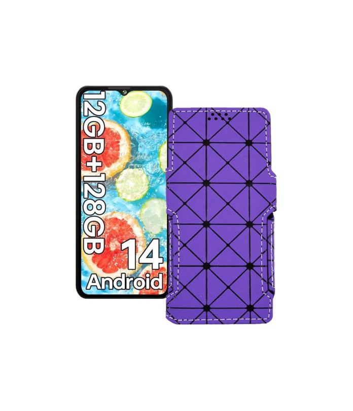 Чохол-книжка з екошкіри для телефону Cubot A10