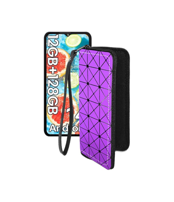 Чохол-гаманець з екошкіри для телефону Cubot A10