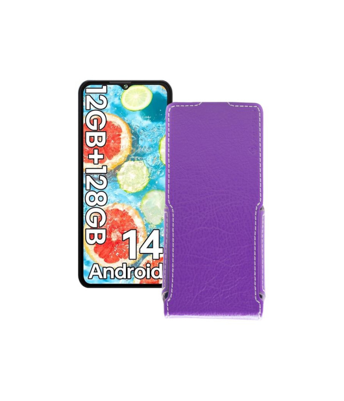 Чохол-флип з екошкіри для телефону Cubot A10