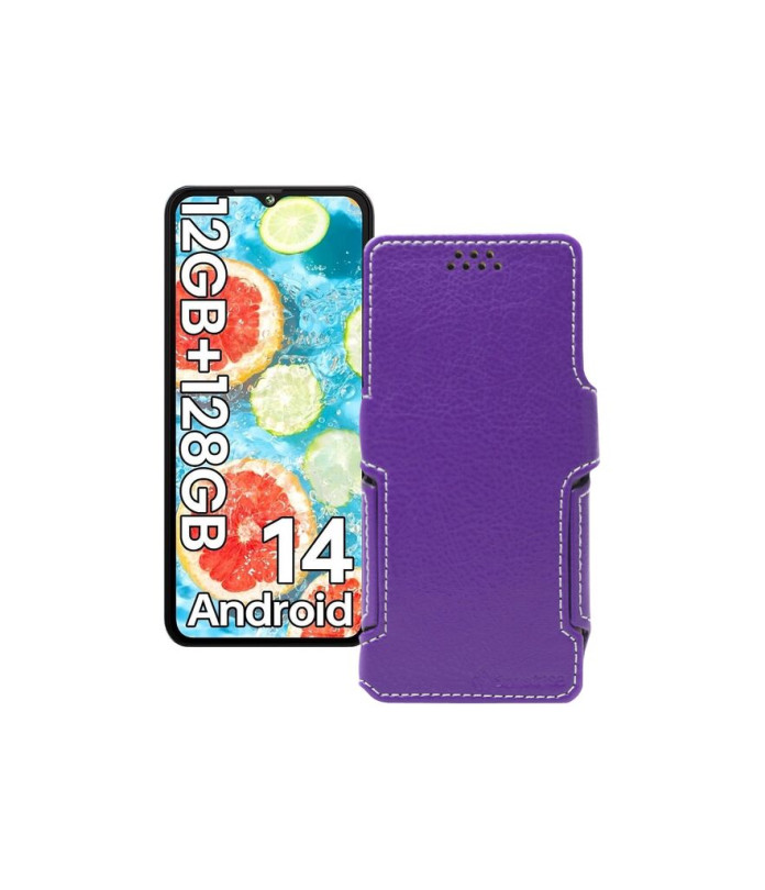 Чохол-книжка з екошкіри для телефону Cubot A10