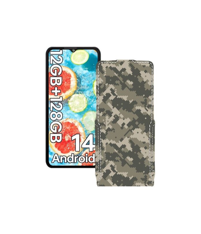 Чохол-флип з екошкіри для телефону Cubot A10