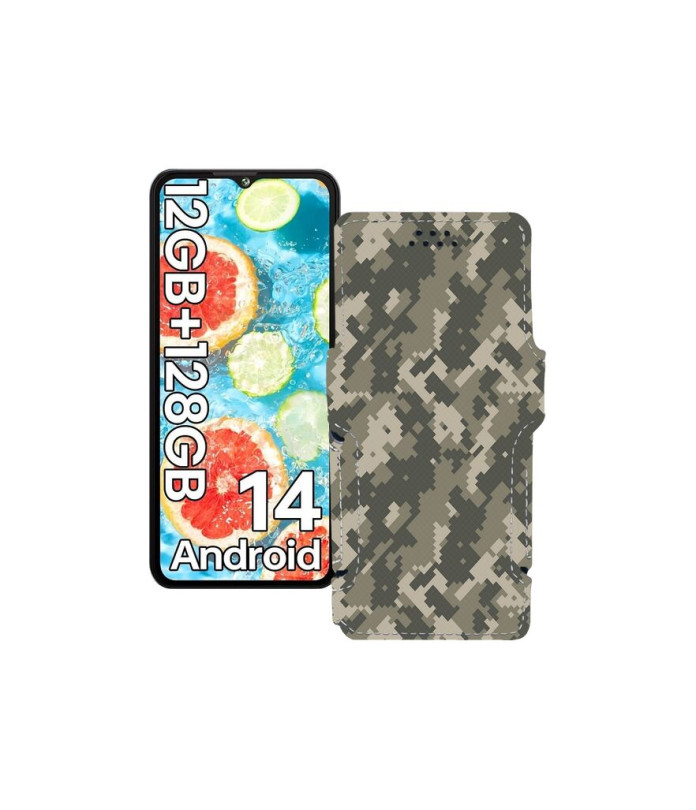 Чохол-книжка з екошкіри для телефону Cubot A10