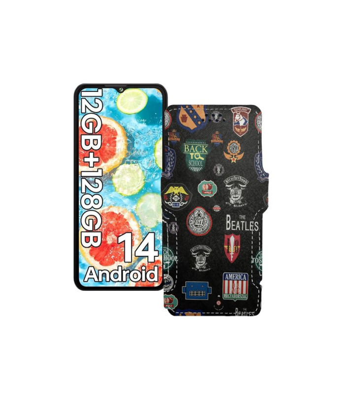 Чохол-книжка з екошкіри для телефону Cubot A10