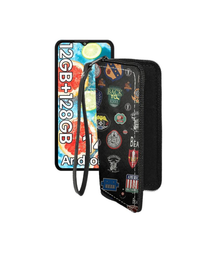 Чохол-гаманець з екошкіри для телефону Cubot A10