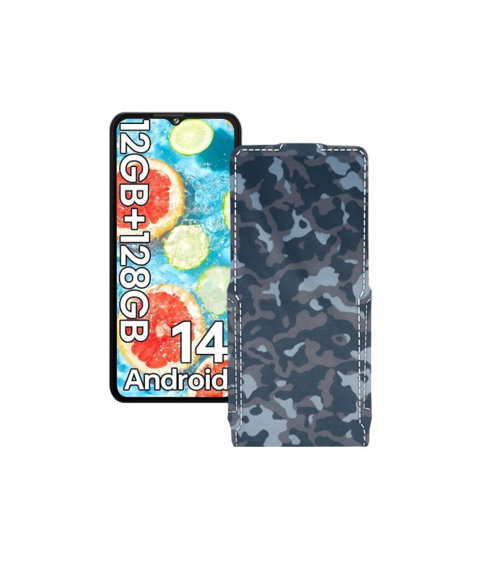 Чохол-флип з екошкіри для телефону Cubot A10