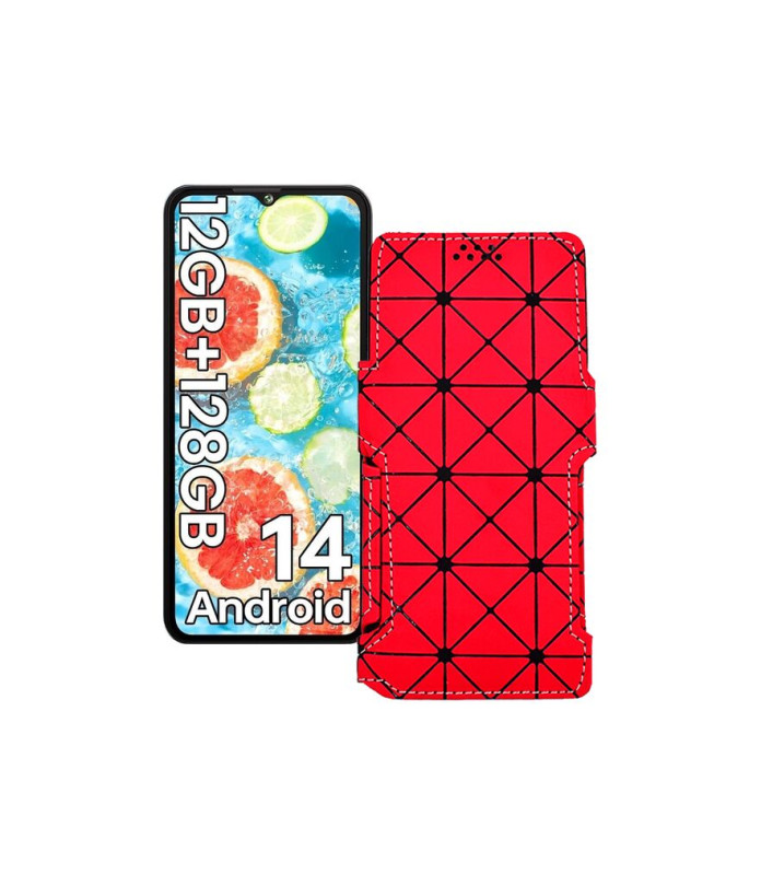 Чохол-книжка з екошкіри для телефону Cubot A10