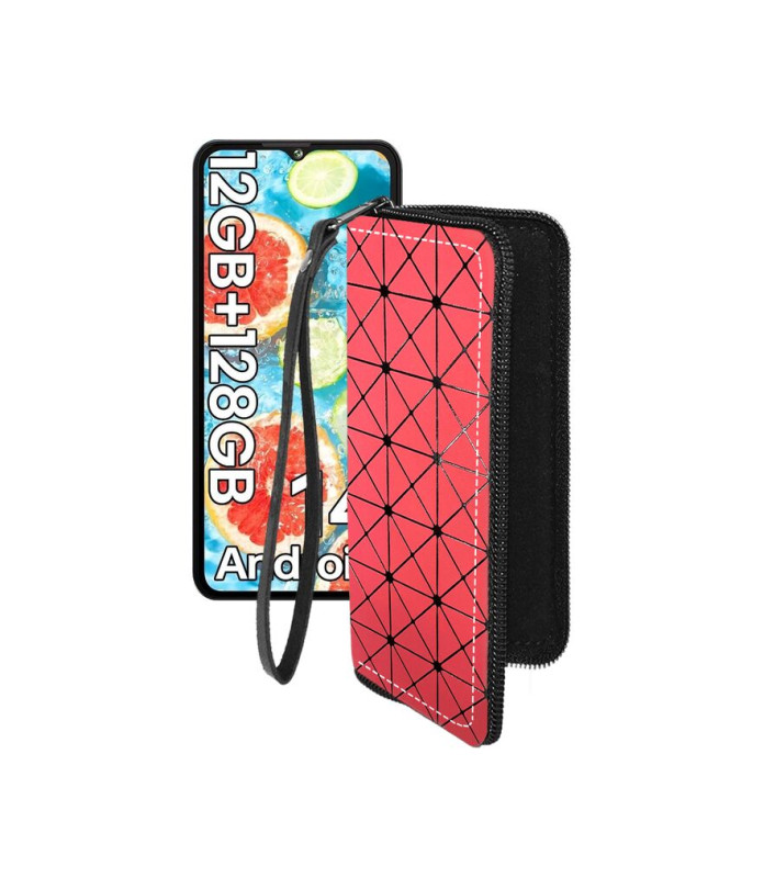 Чохол-гаманець з екошкіри для телефону Cubot A10