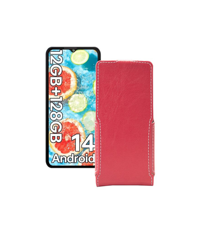 Чохол-флип з екошкіри для телефону Cubot A10