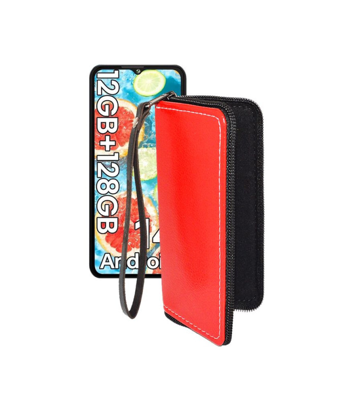 Чохол-гаманець з екошкіри для телефону Cubot A10