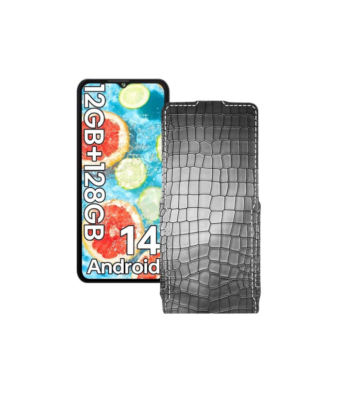 Чохол-флип з екошкіри для телефону Cubot A10