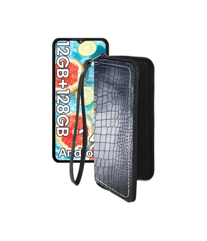 Чохол-гаманець з екошкіри для телефону Cubot A10