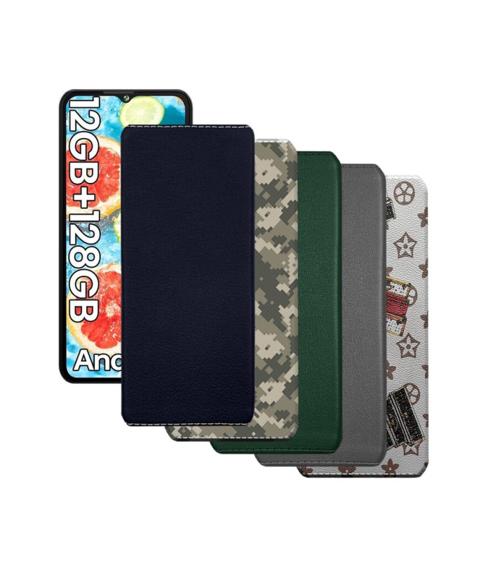 Накладка з екошкіри для телефону Cubot A10