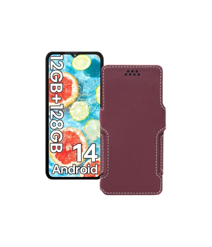 Чохол-книжка з екошкіри для телефону Cubot A10