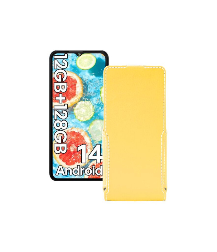 Чохол-флип з екошкіри для телефону Cubot A10