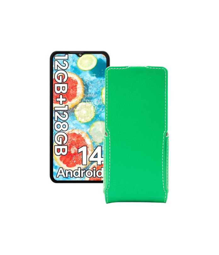 Чохол-флип з екошкіри для телефону Cubot A10