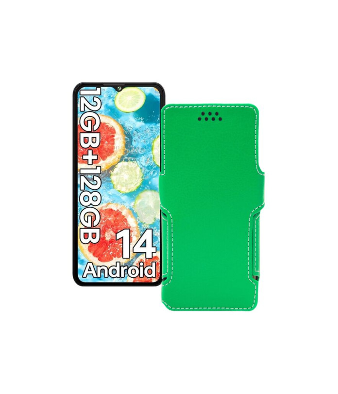 Чохол-книжка з екошкіри для телефону Cubot A10