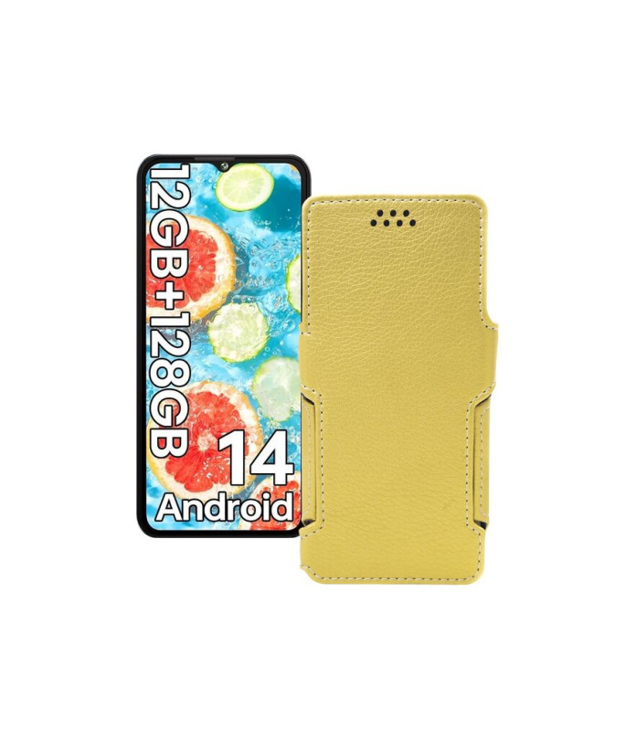 Чохол-книжка з екошкіри для телефону Cubot A10