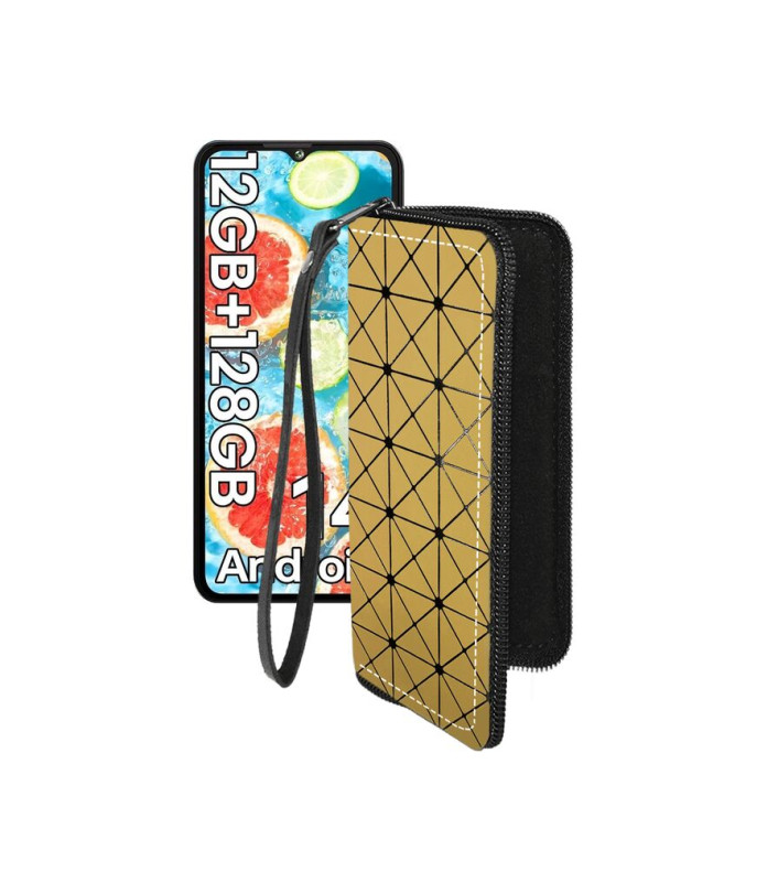 Чохол-гаманець з екошкіри для телефону Cubot A10