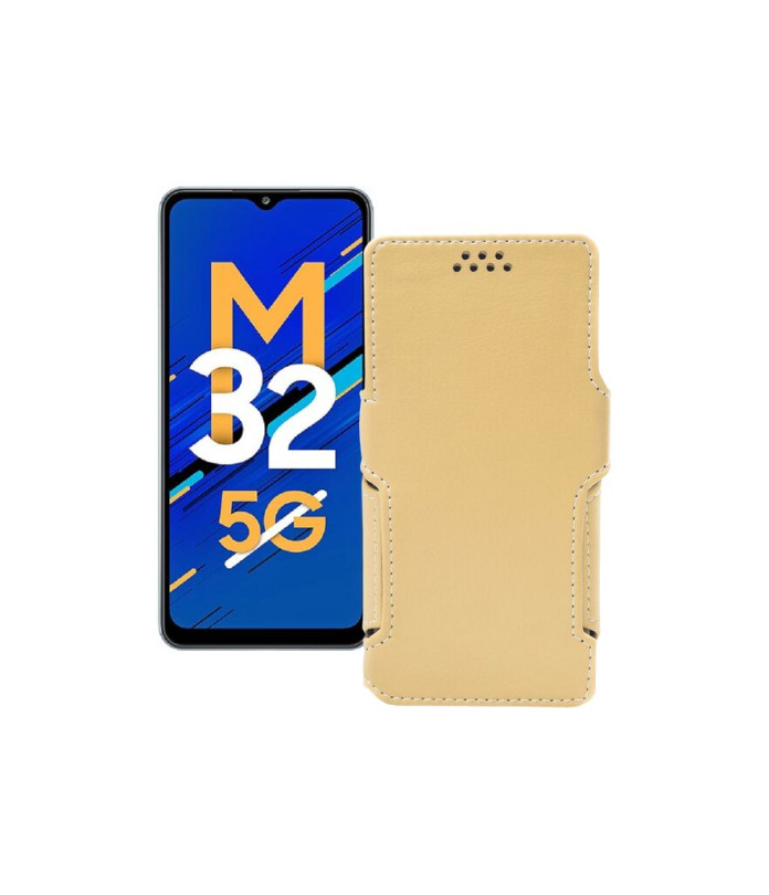 Чохол-книжка з екошкіри для телефону Samsung Galaxy M32 5G (M326)