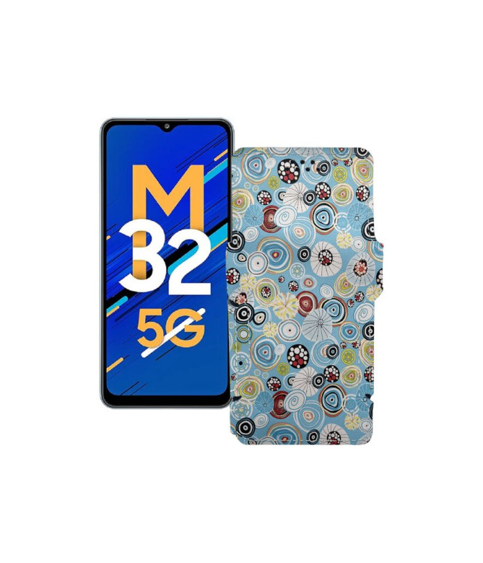 Чохол-книжка з екошкіри для телефону Samsung Galaxy M32 5G (M326)