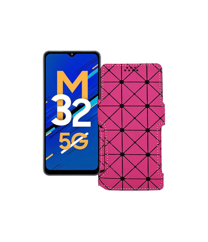 Чохол-книжка з екошкіри для телефону Samsung Galaxy M32 5G (M326)