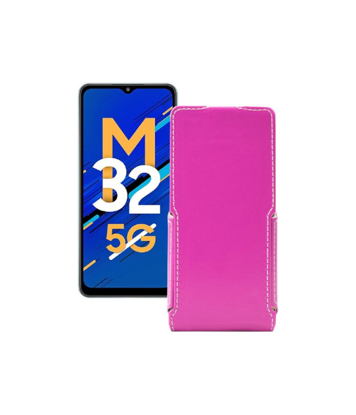 Чохол-флип з екошкіри для телефону Samsung Galaxy M32 5G (M326)