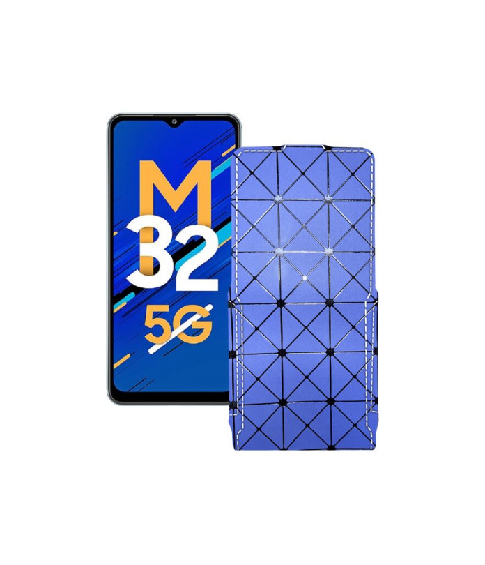 Чохол-флип з екошкіри для телефону Samsung Galaxy M32 5G (M326)